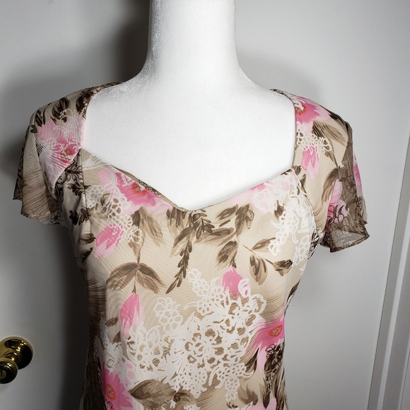 Dressbarn Maxi Floral Dress - Picture 3 of 6